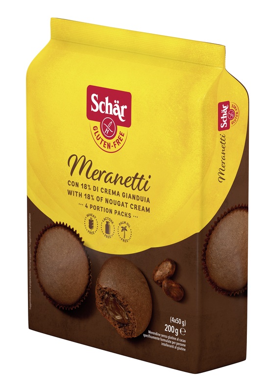SCHAR MERANETTI CON CREMA GIANDUIA 4 PEZZI DA 50 G - farmasconti.eu