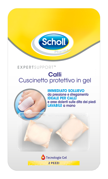 CUSCINETTI PROTETTIVI PER PIEDI CALLI SCHOLL GELACTIV 2 PEZZI - farmasconti.eu