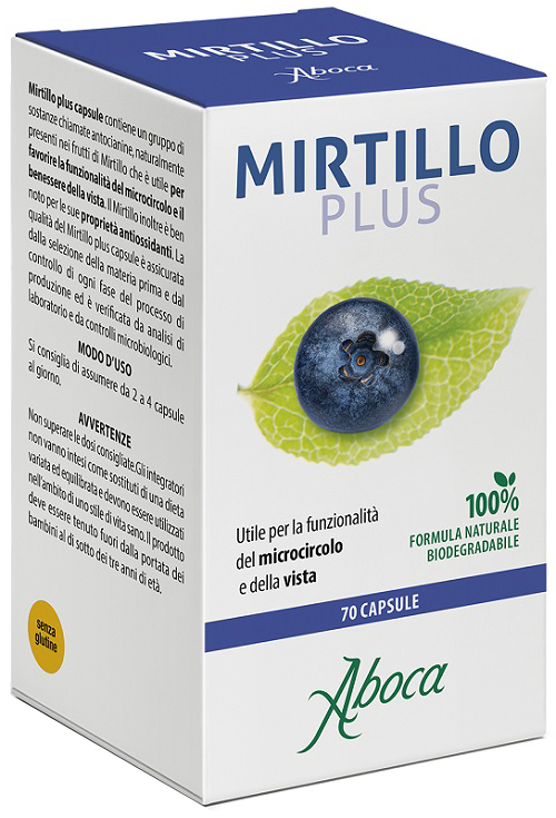 MIRTILLO PLUS 70 CAPSULE - farmasconti.eu