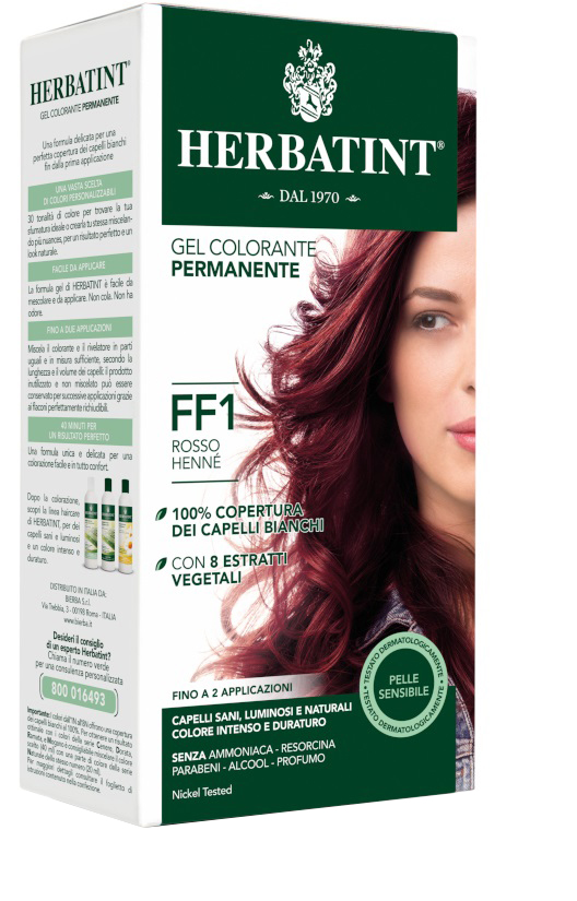 HERBATINT FLASH ROSSO HENNE 135 ML - farmasconti.eu