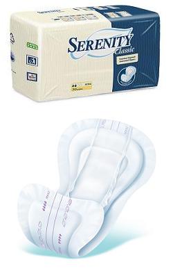 PANNOLONE PER INCONTINENZA SERENITY SAGOMATO MAXI IN TESSUTO NON TESSUTO 30 PEZZI - farmasconti.eu