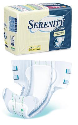 PANNOLONE PER INCONTINENZA A MUTANDINA SERENITY CLASSIC FORMATO SUPER TAGLIA LARGE 30 PEZZI - farmasconti.eu