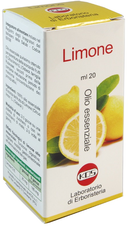 LIMONE OLIO ESSENZIALE 20 ML - farmasconti.eu