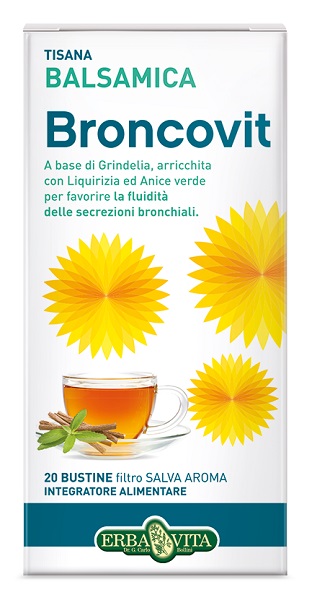 BRONCOVIT TISANA 20 BUSTINE 2G - farmasconti.eu