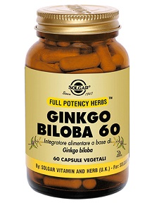 GINKGO BILOBA 60 60 CAPSULE VEGETALI - farmasconti.eu