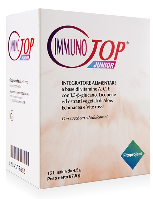 IMMUNOTOP JUNIOR 15 BUSTINE DA 4,5 G - farmasconti.eu