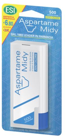 ESI ASPARTAME MIDY 500 COMPRESSE OFFERTA SPECIALE - farmasconti.eu