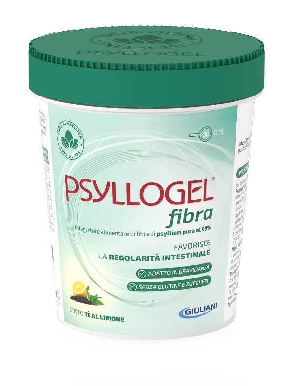 PSYLLOGEL FIBRA TE LIMONE VASO 170 G - farmasconti.eu