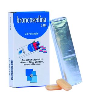 BRONCOSEDINA CM 24 PASTIGLIE 70 G - farmasconti.eu