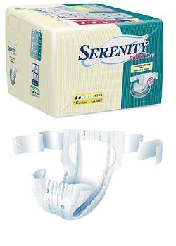 PANNOLONE PER INCONTINENZA SERENITY VESTE SD FORMATO SUPER TAGLIA LARGE 15 PEZZI - farmasconti.eu