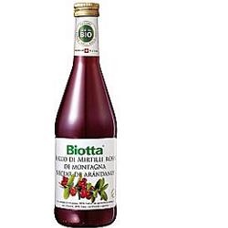 BIOTTA SUCCO DI MIRTILLO ROSSO 500 ML - farmasconti.eu