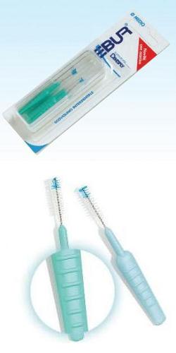 EBUR SCOVOLINO MEDIO CON MANICO IN ASTUCCIO TASCABILE 5 PEZZI - farmasconti.eu