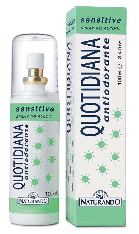 QUOTIDIANA ANTIODORANTE SPRAY SENSITIVE 100 ML - farmasconti.eu