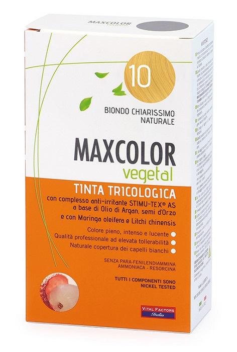 MAX COLOR VEGETAL 10 TINTURA 140 ML - farmasconti.eu