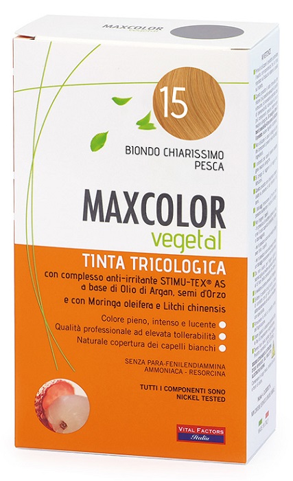 MAX COLOR VEGETAL 15 TINTURA 140 ML - farmasconti.eu