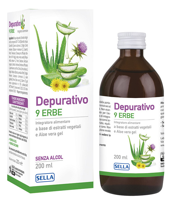 DEPURATIVO 9 ERBE 200 ML - farmasconti.eu
