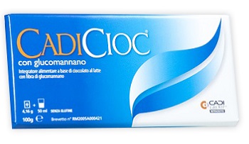 CADICIOC TAVOLETTA LATTE CON GLUCOMANNANO 100 G - farmasconti.eu