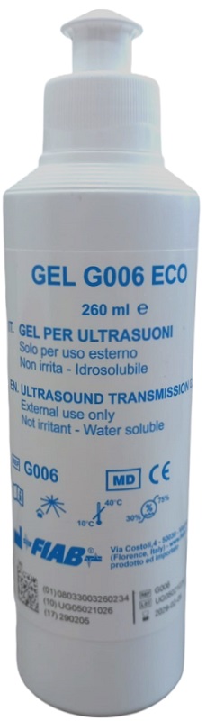 GEL PER APPARECCHI AD ULTRASUONI 260 ML - farmasconti.eu