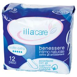 ILLA CARE ASSORBENTE NOTTE EXTRA 12 PEZZI - farmasconti.eu