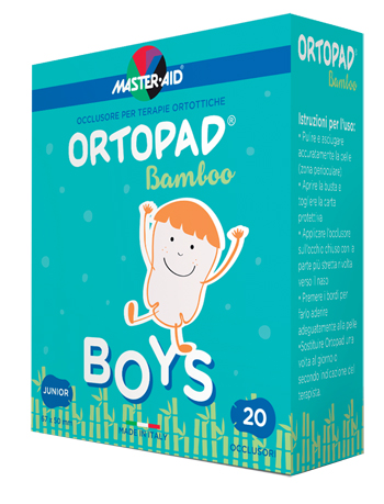 CEROTTO OCULARE PER ORTOTTICA ORTOPAD BOYS M 5,4X7,6 20 PEZZI - farmasconti.eu