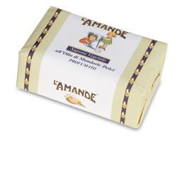L'AMANDE MARSEILLE SAPONE VEGETALE OLIO MANDORLE DOLCI 200 G - farmasconti.eu