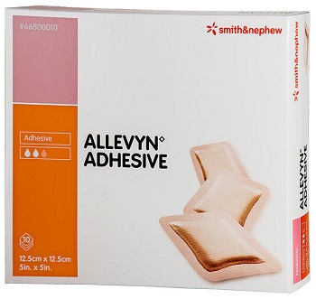 MEDICAZIONE IDROCELLULARE STERILE ALTAMENTE ASSORBENTE ADESIVA IN SCHIUMA DI POLIURETANO 12,5X12,5CM 10 PEZZI - farmasconti.eu