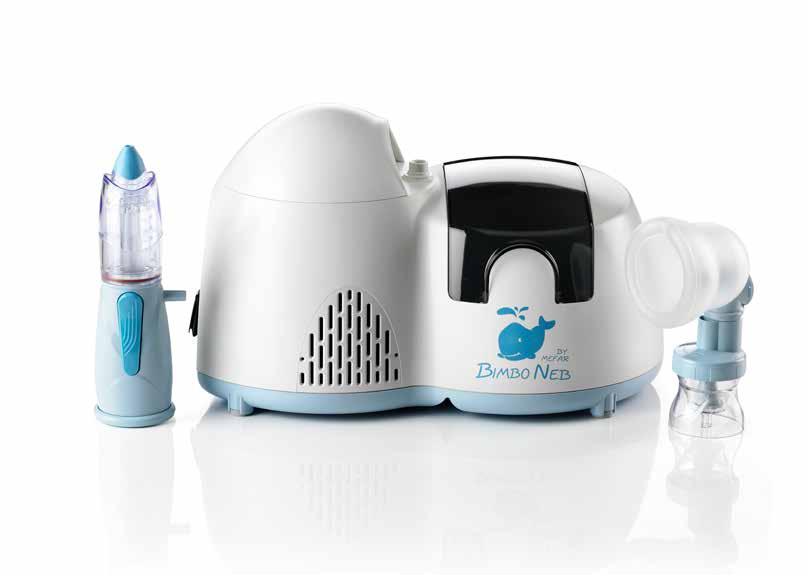 AEROSOL SISTEMA A 2 FUNZIONI BIMBONEB COLORE BIANCO ARTICOLO 400150 - farmasconti.eu