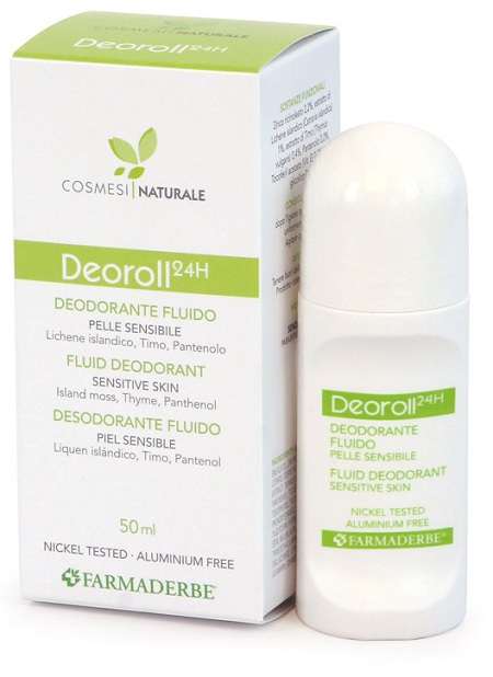 DEOROLL DEODORANTE FLUIDO PELLE SENSIBILE 50 ML - farmasconti.eu