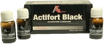 ACTIFORT BLACK 10 FLACONCINI 10 ML - farmasconti.eu