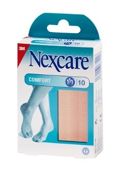 CEROTTO NEXCARE COMFORT IN STRISCIA 6X10CM 10 PEZZI - farmasconti.eu