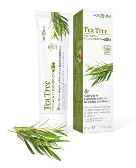 BIOSLINE TEA TREE POMATA EUDERMICA CERT ECOCERT 50 ML - farmasconti.eu