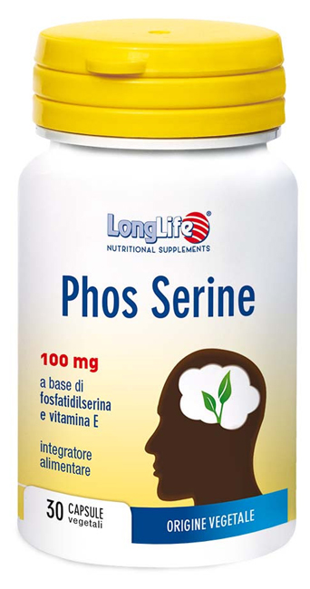 LONGLIFE PHOS SERINE 30 CAPSULE VEGETALI - farmasconti.eu