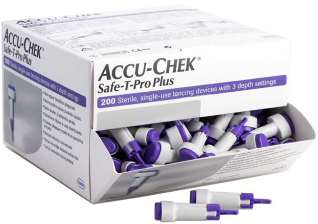 LANCETTE PUNGIDITO ACCU-CHEK SAFE T PRO PLUS PD 200 PEZZI - farmasconti.eu