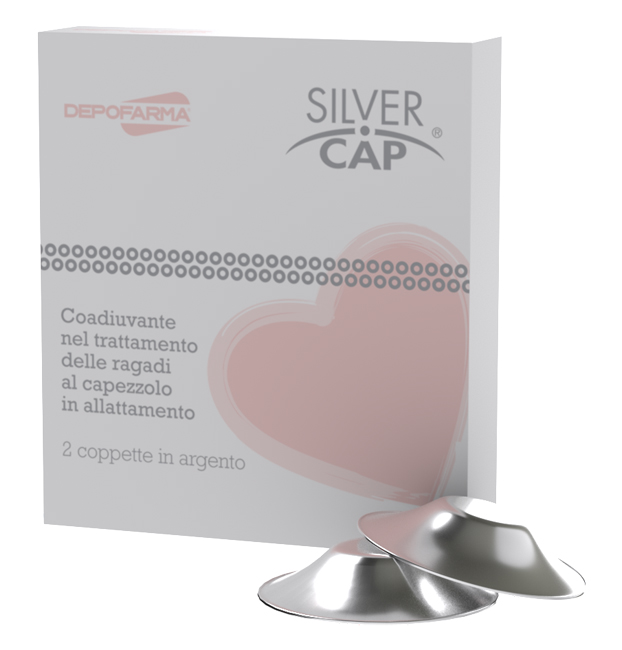 SILVER CAP COPPETTE IN ARGENTO COPRI CAPEZZOLI PER ALLATTAMENTO 2 PEZZI - farmasconti.eu
