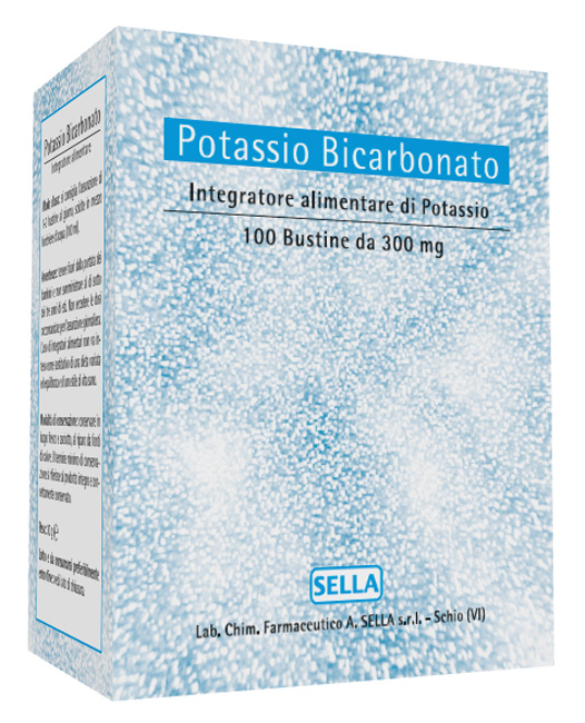 POTASSIO BICARBONATO POLVERE 100 BUSTINE - farmasconti.eu