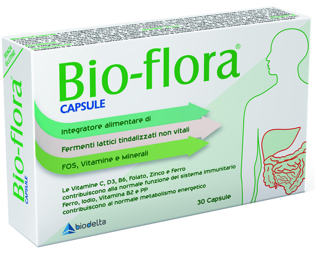 BIOFLORA 30 CAPSULE - farmasconti.eu