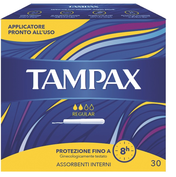 TAMPAX BLUE BOX REGULAR 30 PEZZI - farmasconti.eu