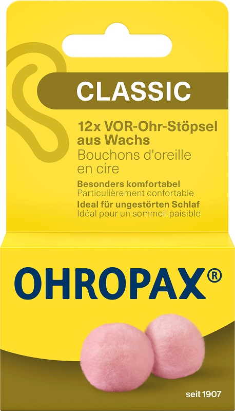 OHROPAX TAPPI AURICOLARI CERA 12 PEZZI - farmasconti.eu