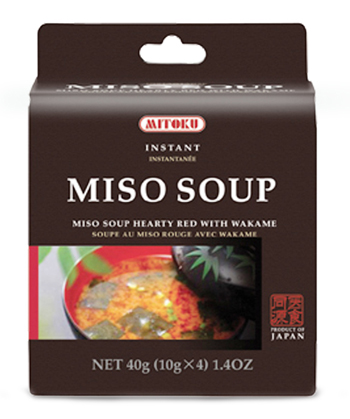 MITOKU ZUPPA DI MISO ISTANTANEA ALLE ALGHE 4 BUSTINE DA 10 G L'UNA - farmasconti.eu