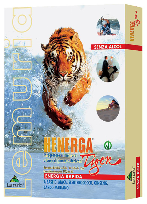 HENERGA TIGER 10 FIALE 10 ML SENZA ALCOL - farmasconti.eu