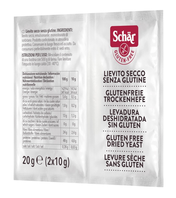 SCHAR LIEVITO SECCO 2 BUSTINE DA 10 G - farmasconti.eu