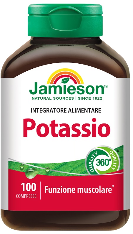 JAMIESON POTASSIO 100 COMPRESSE - farmasconti.eu