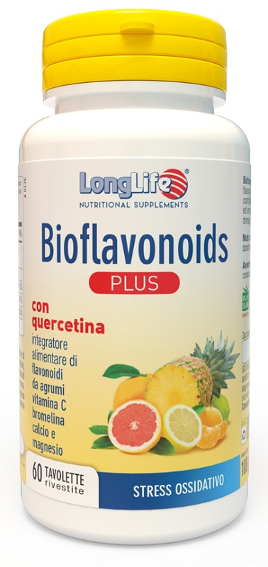 LONGLIFE BIOFLAVONOIDS PLUS 60 TAVOLETTE RIVESTITE - farmasconti.eu