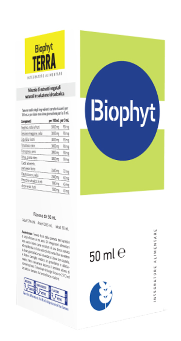 BIOPHYT TERRA 50 ML SOLUZIONE IDROALCOLICA - farmasconti.eu