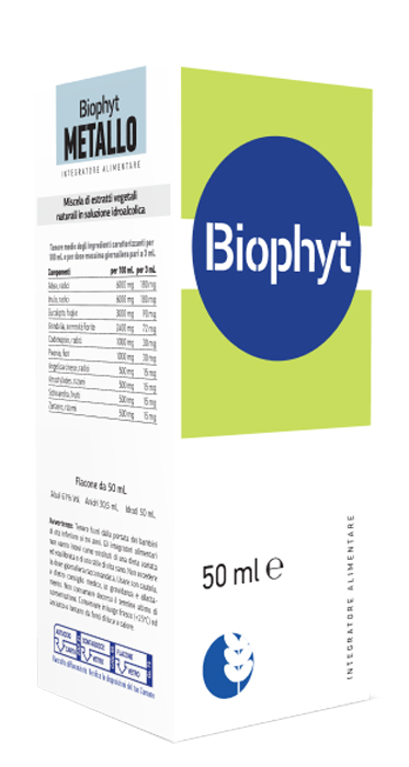 BIOPHYT METALLO 50 ML SOLUZIONE IDROALCOLICA - farmasconti.eu