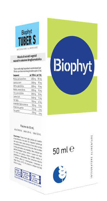 BIOPHYT TUBER S 50 ML SOLUZIONE IDROALCOLICA - farmasconti.eu