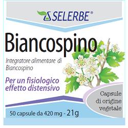 BIANCOSPINO ESTRATTO SECCO TITOLATO 50 CAPSULE - farmasconti.eu