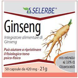 FITOPREPARATORI ITALIANI GINSENG ESTRATTO SECCO TIT 50 CAPSULE - farmasconti.eu