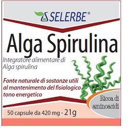 SPIRULINA ALGA ESTRATTO SECCO TITOLATO 50 CAPSULE - farmasconti.eu