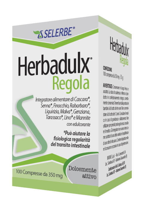 HERBADULX REGOLA 100 COMPRESSE - farmasconti.eu
